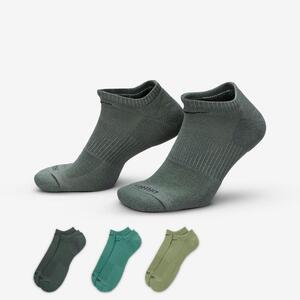 Nike Everyday Plus Cushion Training No-Show Socks (3 Pairs) SX6889-935