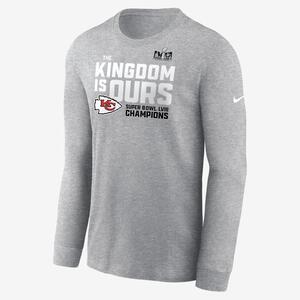 Kansas City Chiefs Super Bowl LVIII Champions Local Men&#039;s Nike NFL Long-Sleeve T-Shirt NPAC06G7GX-XVS