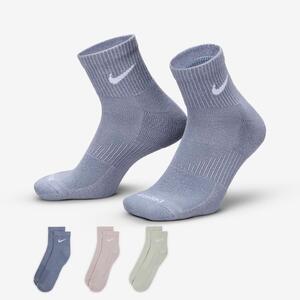 Nike Everyday Plus Cushioned Training Ankle Socks (3 Pairs) SX6890-933