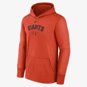 San Francisco Giants Authentic Collection Practice Men&#039;s Nike Therma MLB Pullover Hoodie NAC303ANGIA-J37
