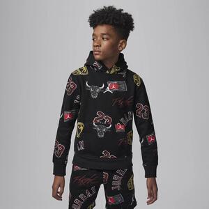Jordan MJ Essentials Big Kids&#039; Printed Pullover Hoodie 95C897-023