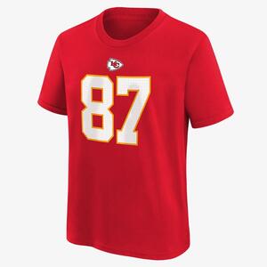 Travis Kelce Kansas City Chiefs Big Kids&#039; Nike NFL T-Shirt 9Z1B7FGD7CHI-KTR