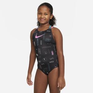 Nike Big Kids&#039; (Girls&#039;) Spiderback 1-Piece Swimsuit NESSD737-001