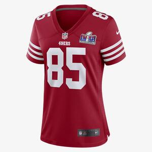 George Kittle San Francisco 49ers Super Bowl LVIII Women&#039;s Nike NFL Game Jersey 67NWSAGHF73-156