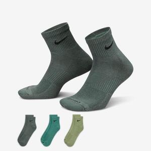 Nike Everyday Plus Cushioned Training Ankle Socks (3 Pairs) SX6890-935