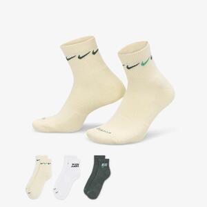 Nike Everyday Plus Cushioned Training Ankle Socks (3 Pairs) DH3827-901