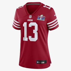 Brock Purdy San Francisco 49ers Super Bowl LVIII Women&#039;s Nike NFL Game Jersey 67NWSAGHF73-151