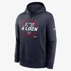 Houston Texans 2023 AFC South Champions Trophy Collection Men&#039;s Nike NFL Pullover Hoodie NPDK41L8VZ-KTR