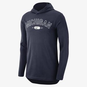 Michigan Men&#039;s Nike Dri-FIT College Hooded T-Shirt FN7563-419