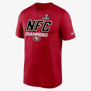 San Francisco 49ers 2023 NFC Champions Iconic Men&#039;s Nike Dri-FIT NFL T-Shirt NP226DL73X-NDH