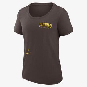 San Diego Padres Authentic Collection Early Work Women&#039;s Nike Dri-FIT MLB T-Shirt 01MM20QPYP-K7E