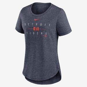 Detroit Tigers Knockout Team Stack Women&#039;s Nike MLB T-Shirt NKMVEX52DG-PL8