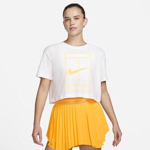 Nike Heritage Women&#039;s Dri-FIT Short-Sleeve Cropped Top FQ6611-100