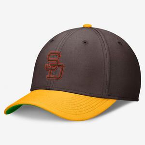 San Diego Padres Rewind Cooperstown Swoosh Men&#039;s Nike Dri-FIT MLB Hat NB19083XSDP-57G