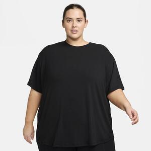 Nike One Relaxed Women&#039;s Dri-FIT Short-Sleeve Top (Plus Size) FN2816-010