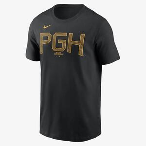 Pittsburgh Pirates City Connect Wordmark Men&#039;s Nike MLB T-Shirt N19900APTB-11T
