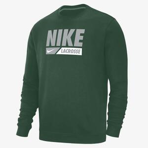 Nike Club Fleece Men&#039;s Lacrosse Crew-Neck Pullover Top M33778NKLX387-39Y