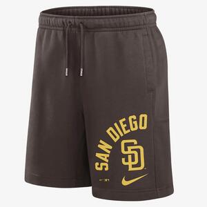 San Diego Padres Arched Kicker Men&#039;s Nike MLB Shorts 027D927ZPYP-GXD