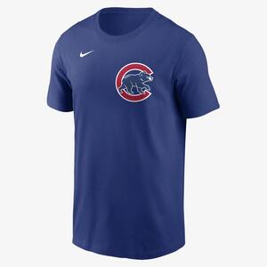 Dansby Swanson Chicago Cubs Fuse Men&#039;s Nike MLB T-Shirt N1994EWEJ9-D22