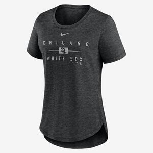 Chicago White Sox Knockout Team Stack Women&#039;s Nike MLB T-Shirt NKMV00HRX-PL8