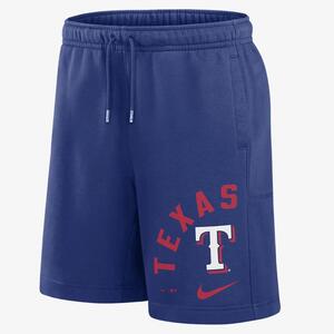 Texas Rangers Arched Kicker Men&#039;s Nike MLB Shorts 027D11TUTER-GXD