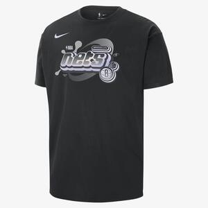 Brooklyn Nets Courtside Men&#039;s Nike NBA Max90 T-Shirt FV9574-010