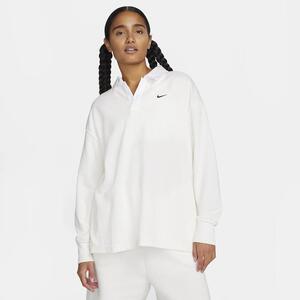 Nike Sportswear Essential Women&#039;s Oversized Long-Sleeve Polo FB8720-133