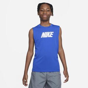 Nike Dri-FIT Multi+ Big Kids&#039; (Boys&#039;) Sleeveless Training Top FB1281-480
