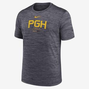 Pittsburgh Pirates City Connect Practice Velocity Men&#039;s Nike Dri-FIT MLB T-Shirt NKM500APTB-41G