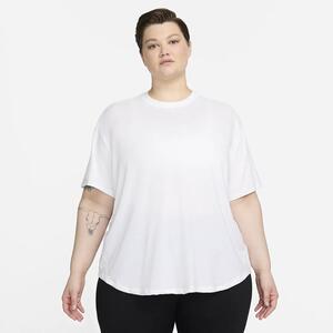 Nike One Relaxed Women&#039;s Dri-FIT Short-Sleeve Top (Plus Size) FN2816-100