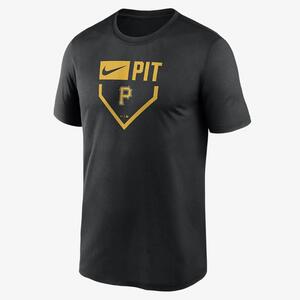Pittsburgh Pirates Home Plate Icon Legend Men&#039;s Nike Dri-FIT MLB T-Shirt NKGK00APTB-3AY