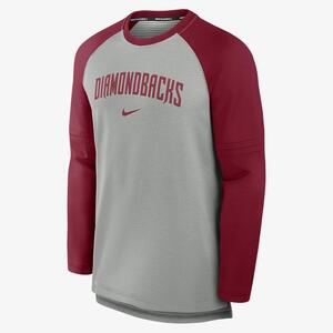 Arizona Diamondbacks Authentic Collection Game Time Men&#039;s Nike Breathe MLB Long-Sleeve T-Shirt 013F081NDQS-P3U