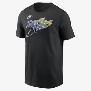 Tampa Bay Rays Cooperstown Wordmark Men&#039;s Nike MLB T-Shirt N19900ATDV-0B5