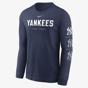 New York Yankees Repeater Men&#039;s Nike MLB Long-Sleeve T-Shirt NKAC44BNK-L0A