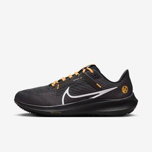 Nike Pegasus 40 (NFL Pittsburgh Steelers) Men&#039;s Road Running Shoes DZ6006-001