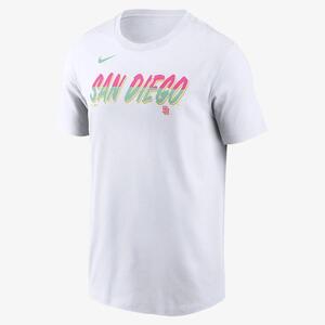 San Diego Padres City Connect Wordmark Men&#039;s Nike MLB T-Shirt N19910APYP-11T