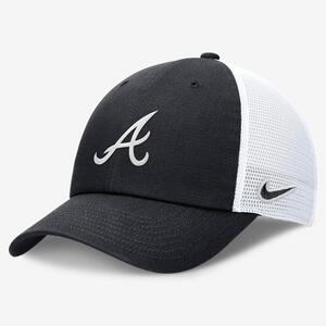 Atlanta Braves Evergreen Club Men&#039;s Nike MLB Trucker Adjustable Hat NB03194NAW-BEE