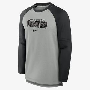 Pittsburgh Pirates Authentic Collection Game Time Men&#039;s Nike Breathe MLB Long-Sleeve T-Shirt 013F086NPTB-P3U