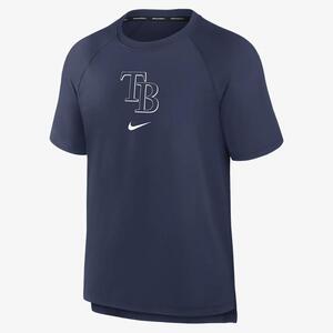 Tampa Bay Rays Authentic Collection Pregame Men&#039;s Nike Dri-FIT MLB T-Shirt 013B44BRAY-WYF
