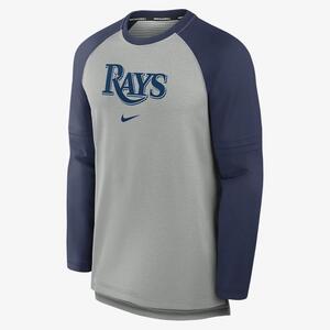 Tampa Bay Rays Authentic Collection Game Time Men&#039;s Nike Breathe MLB Long-Sleeve T-Shirt 013F019NRAY-P3U
