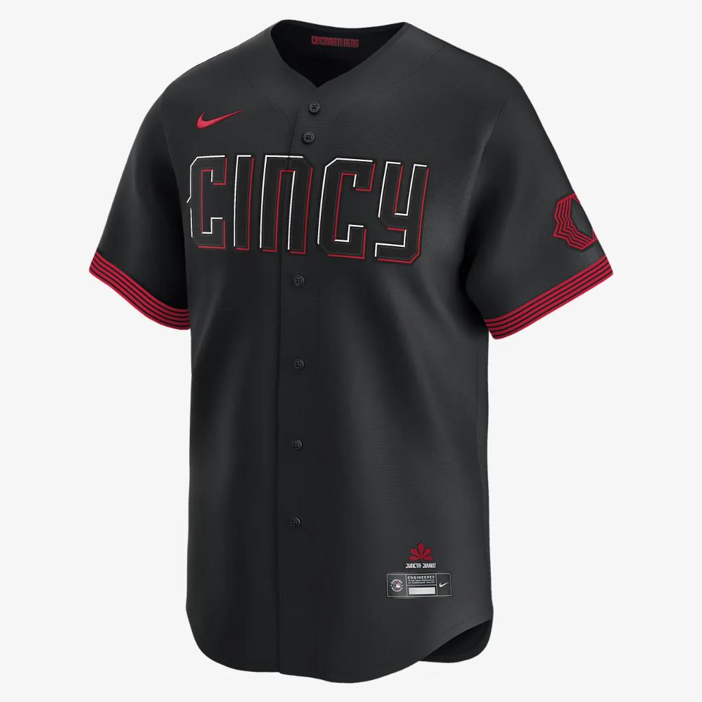 Barry Larkin Cincinnati Reds City Connect Men&#039;s Nike Dri-FIT ADV MLB Limited Jersey T7LM01N9QME-LTH