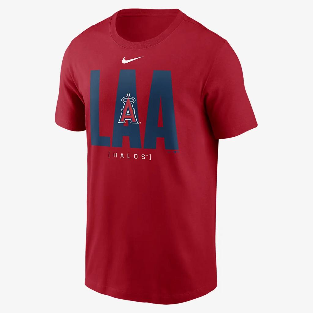 Los Angeles Angels Team Scoreboard Men&#039;s Nike MLB T-Shirt N19962QANG-G25