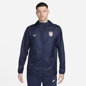 USMNT Academy Pro Men&#039;s Nike Soccer Hooded Rain Jacket FJ3825-451