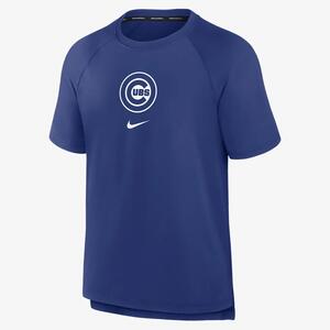 Chicago Cubs Authentic Collection Pregame Men&#039;s Nike Dri-FIT MLB T-Shirt 013B4EWEJ-WYF
