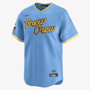 Milwaukee Brewers City Connect Men&#039;s Nike Dri-FIT ADV MLB Limited Jersey T7LM03VYMZB-L23
