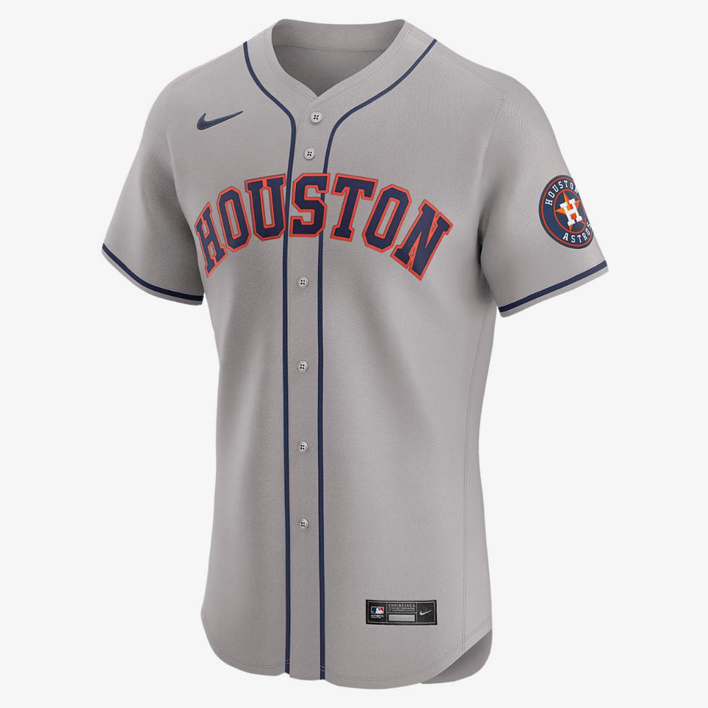 Houston Astros Men&#039;s Nike Dri-FIT ADV MLB Elite Jersey 90B0HURDHUS-ZVA