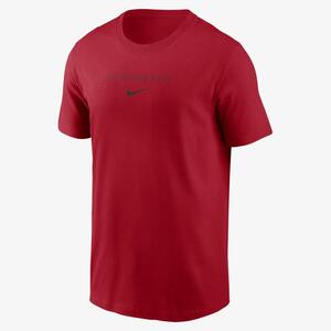 Cincinnati Reds Large Logo Back Stack Men&#039;s Nike MLB T-Shirt N19962QREDLVQ-62Q