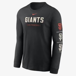 San Francisco Giants Repeater Men&#039;s Nike MLB Long-Sleeve T-Shirt NKAC00AGIA-L0A