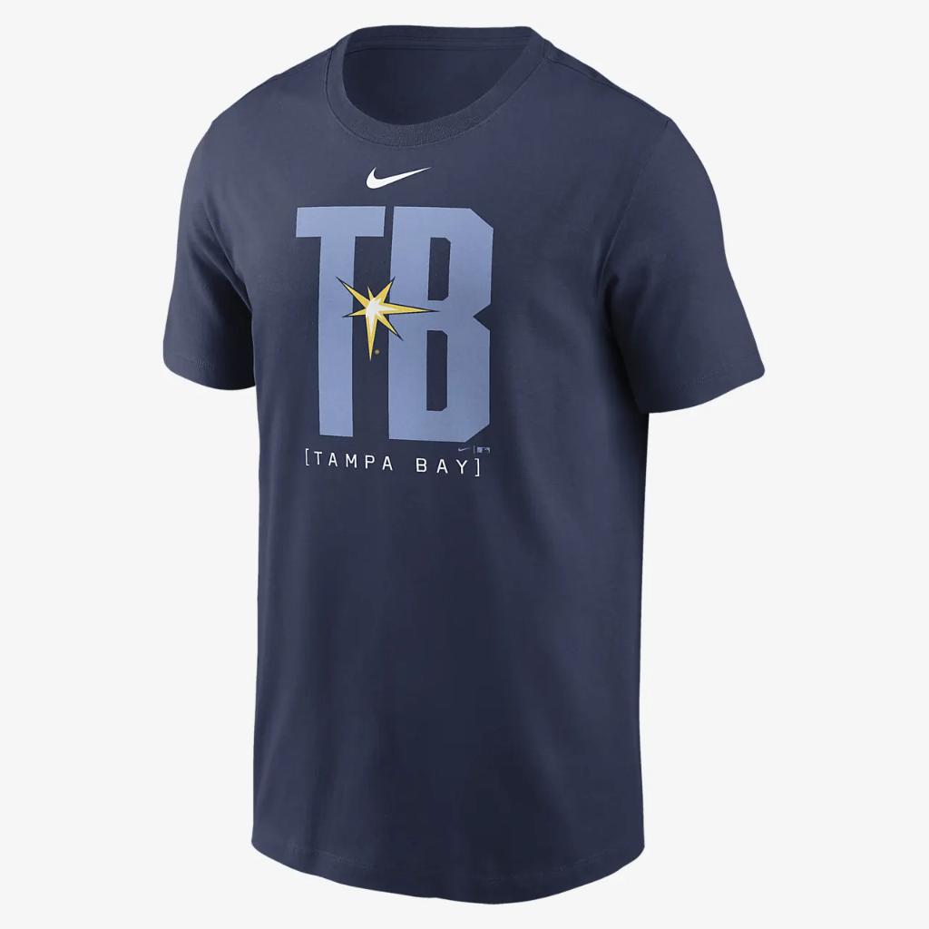 Tampa Bay Rays Team Scoreboard Men&#039;s Nike MLB T-Shirt N19944BRAY-G25