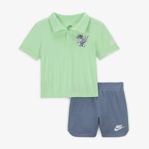 Nike Sportswear Create Your Own Adventure Baby (12-24M) Polo and Shorts Set 66M017-U9E